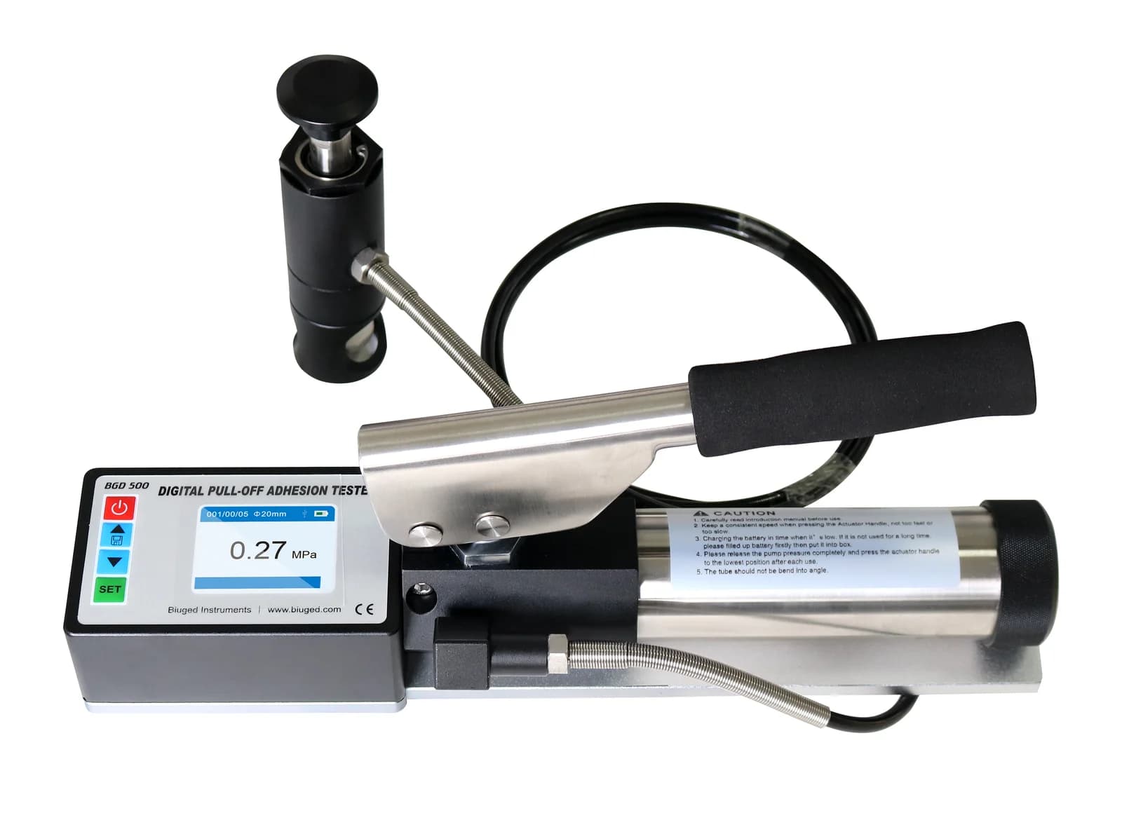 Medidor de Arrancamento Pull Off Tester BGD 500