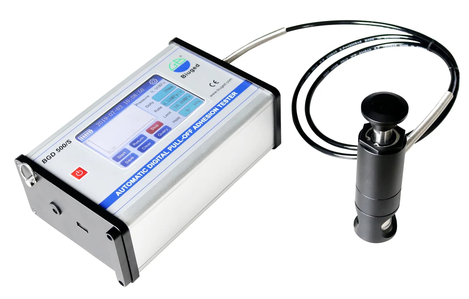 Medidor de Arrancamento Pull Off Tester BGD 500/S